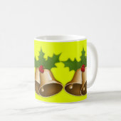 クリスマスベルコーヒー等 コーヒーマグカップ (正面右)