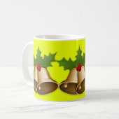 クリスマスベルコーヒー等 コーヒーマグカップ (正面左)