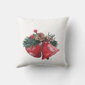 クリスマスベルズスロークッション41 x 41 cm クッション (裏面)