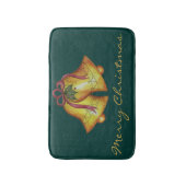 クリスマスベルズバスルーム敷物マットの装飾 バスマット (正面縦)