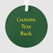 クリスマスベルズパターン オーナメント (裏面)