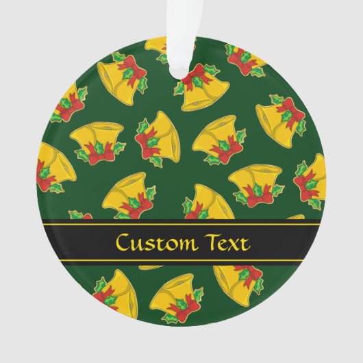 クリスマスベルズパターン オーナメント (正面)