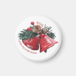 クリスマスベルズホリデーマグネット – リングや輪イン・ザ・ジョイ マグネット