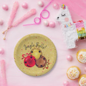 クリスマスベルズボーズスノーフレークスホリデー ペーパープレート (パーティー)