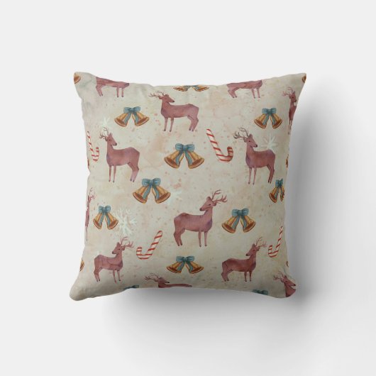クリスマスベルディアキャンディーケーン装飾用クッション クッション (裏面)