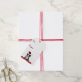 クリスマスベルネーズマウンテンドッグギフトラベル ギフトタグ (より糸付き)