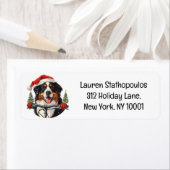 クリスマスベルネーズマウンテンドッグサイクリング ラベル (インサイチュ)