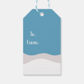 クリスマスベルネーズマウンテンドッグ ギフトタグ (裏面)