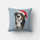 クリスマスベルネーズマウンテンドッグ クッション (正面)