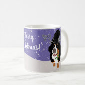 クリスマスベルネーズマウンテンドッグ コーヒーマグカップ (正面右)