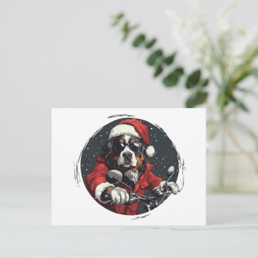 クリスマスベルネーズマウンテンドッグ シーズンポストカード (スタンド正面)