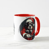 クリスマスベルネーズマウンテンドッグ マグカップ (正面右)