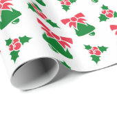 クリスマスベルパターン ラッピングペーパー (ロールコーナー)