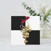 クリスマスベルフォーマルズ招待状 招待状 (スタンド正面)