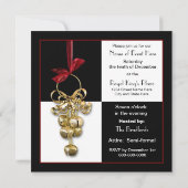 クリスマスベルフォーマルズ招待状 招待状 (裏面)