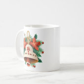 クリスマスベルマグ コーヒーマグカップ (正面左)
