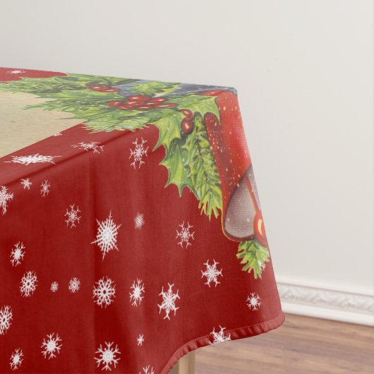 クリスマスベルレッド テーブルクロス (インサイチュ)