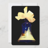 クリスマスベルヴィンテージシエレガントック 招待状 (裏面)