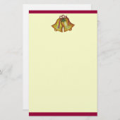 クリスマスベル文房具 便箋 (正面/裏面)