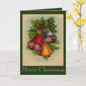 クリスマスベル カード (黄色い花)