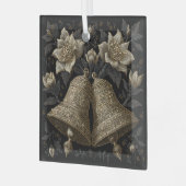 クリスマスベル ガラスオーナメント (正面左)