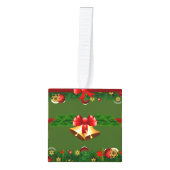 クリスマスベル キューブオーナメント (正面)