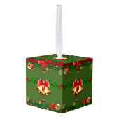 クリスマスベル キューブオーナメント (裏面アングル)