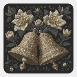 クリスマスベル スクエアシール