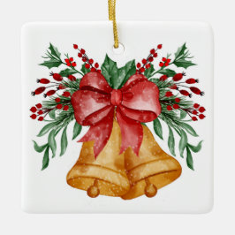 クリスマスベル セラミックオーナメント