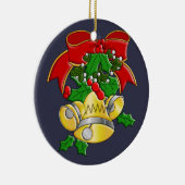 クリスマスベル セラミックオーナメント (右)