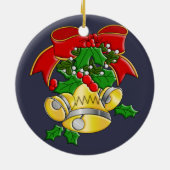 クリスマスベル セラミックオーナメント (裏面)