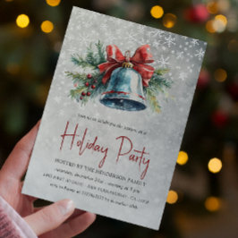 クリスマスベル&パインブランチズホリデーパーティー 招待状