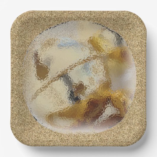 クリスマスベル ペーパープレート (正面)