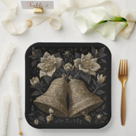 クリスマスベル ペーパープレート