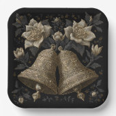 クリスマスベル ペーパープレート (正面)