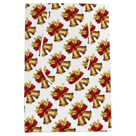 クリスマスベル ミディアムペーパーバッグ (正面)