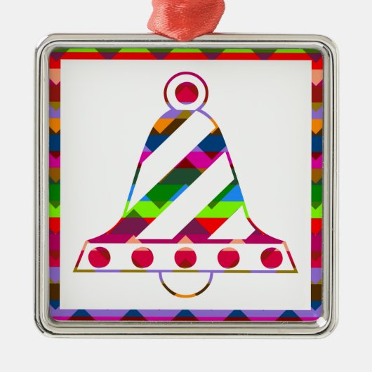 クリスマスベル メタルオーナメント (正面)