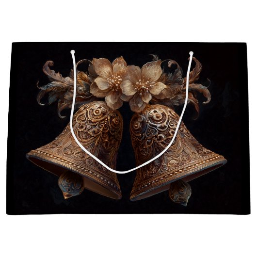 クリスマスベル ラージペーパーバッグ (正面)