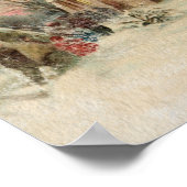 「クリスマスベル」ヴィンテージ ポスター (角)