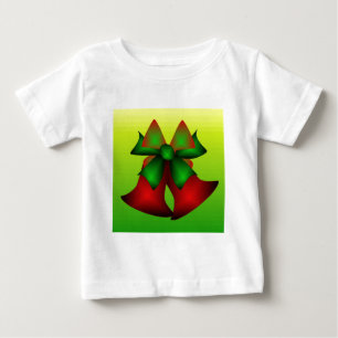 クリスマスベル(白) ベビーTシャツ