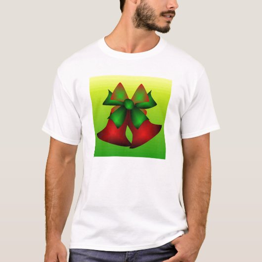 クリスマスベル(白) Tシャツ (正面)