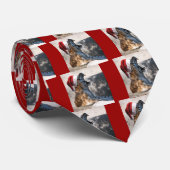 クリスマスベンガルトラ ネクタイ (ロール)