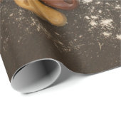 クリスマスベーキングクッキーショココーヒースプーン ラッピングペーパー (ロールコーナー)