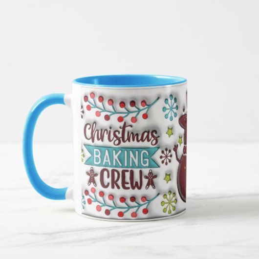 クリスマスベーキングクルーマグ マグカップ (左)