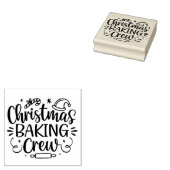 クリスマスベーキングクルー ラバースタンプ (押印)