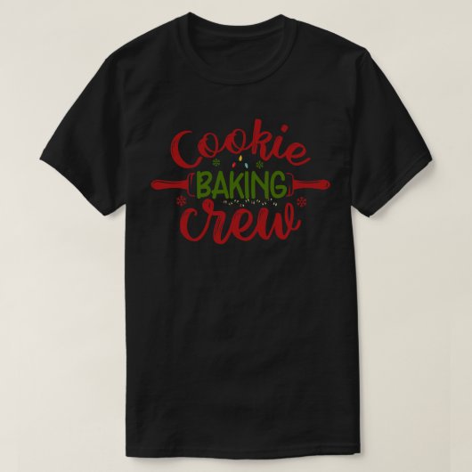 クリスマスベーキングクルー Tシャツ (デザイン正面)