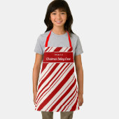 クリスマスベーキングクルーCandy Cene Monogram エプロン (インサイチュ)