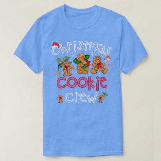クリスマスベーキングチームクッキークルニューベーカーズ Tシャツ (デザイン正面)