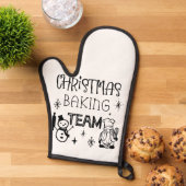 クリスマスベーキングチーム 鍋つかみ (トップダウン)