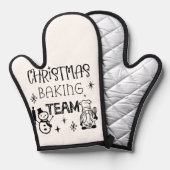 クリスマスベーキングチーム 鍋つかみ (正面/裏面)